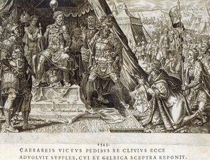 The Submission of William II, Duke of Cleves, in 1543, plate 8 from 